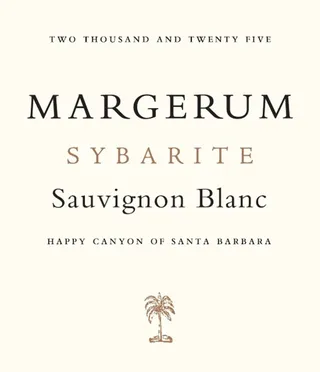 2025 Margerum Sybarite Sauvignon Blanc label
