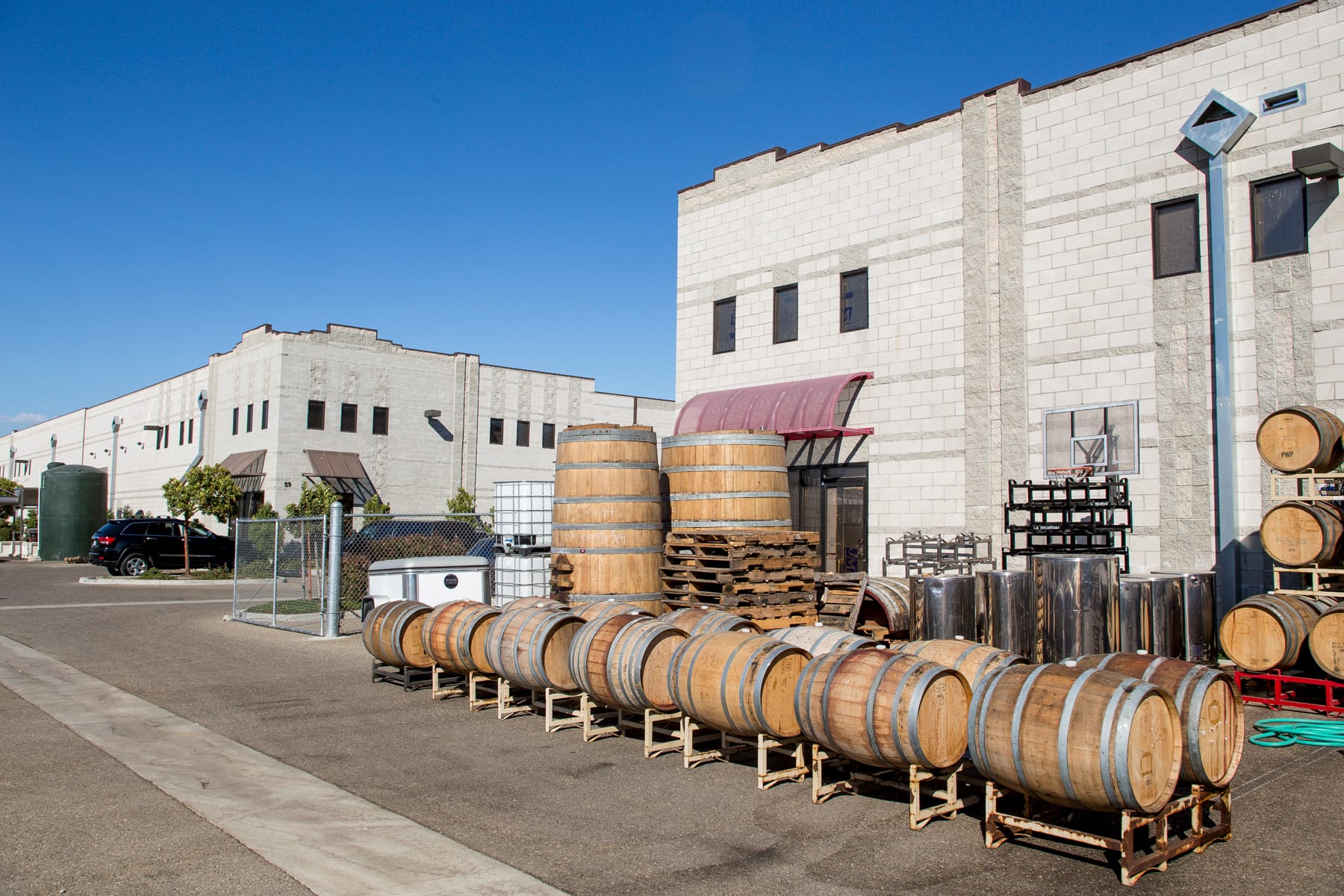 The winery at 59 Industrial Way, Buellton