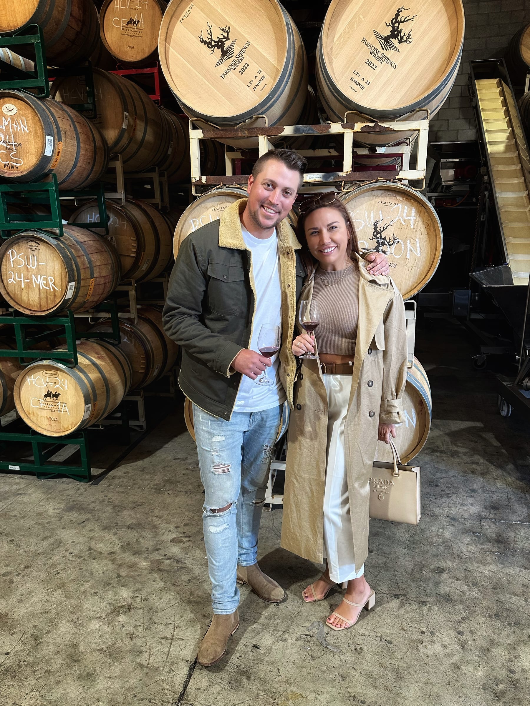 Wine club members at a Margerum gathering